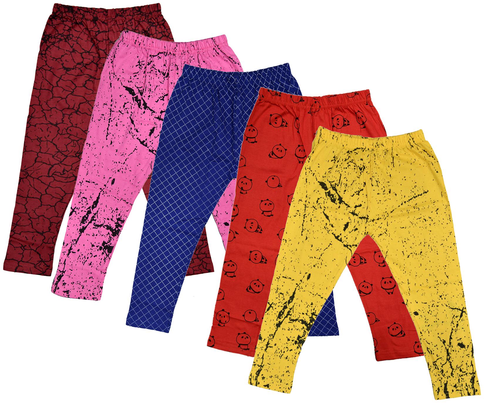 

Indiweaves Girl Cotton Printed Capri - Multi