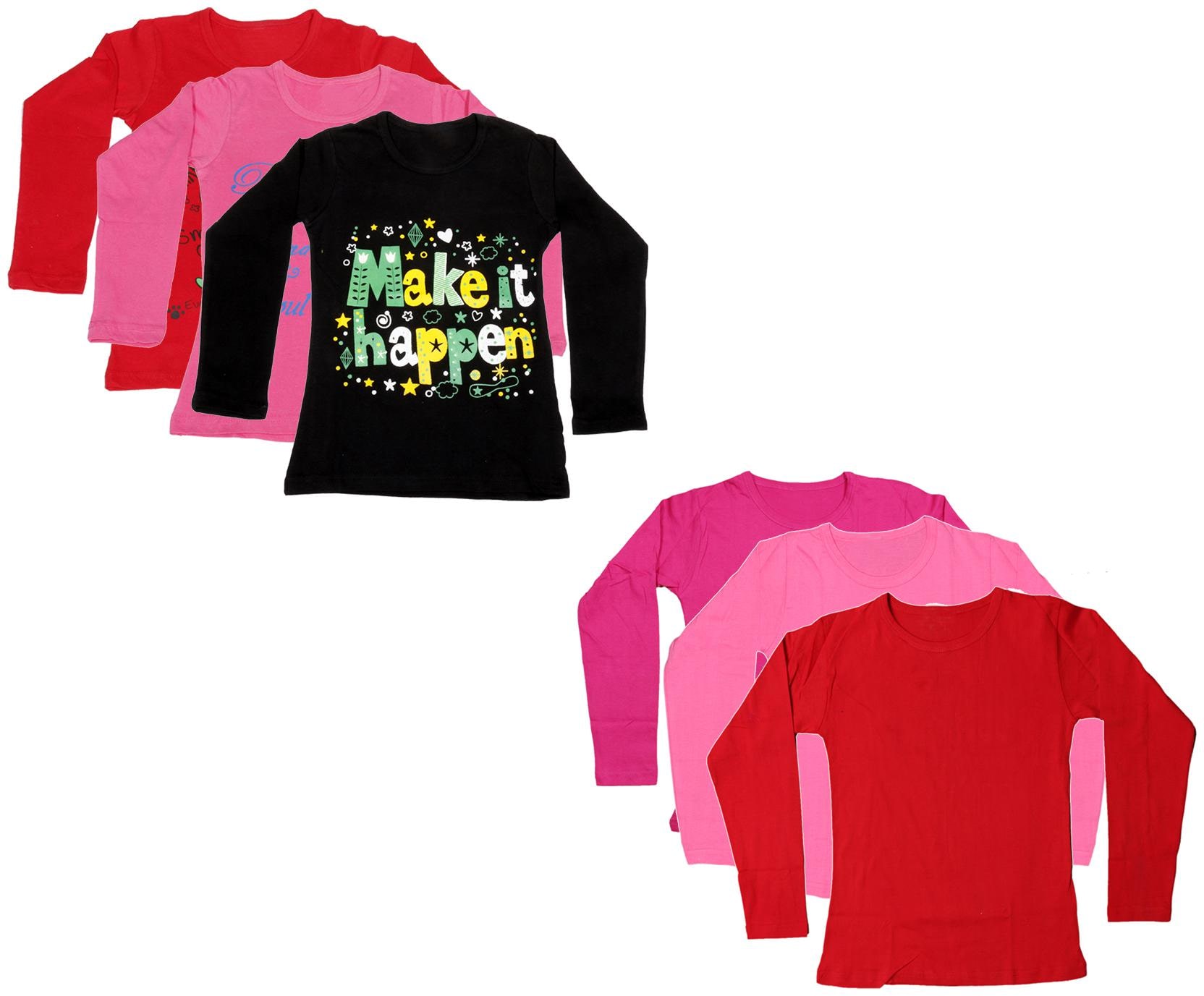 

Indiweaves Girl Cotton Printed T shirt - Multi