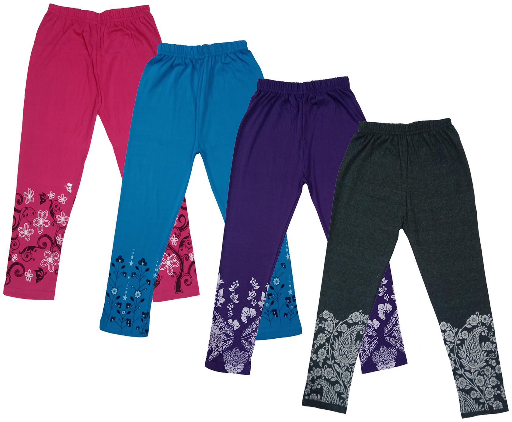 

Indiweaves Girl Cotton Printed Capri - Multi