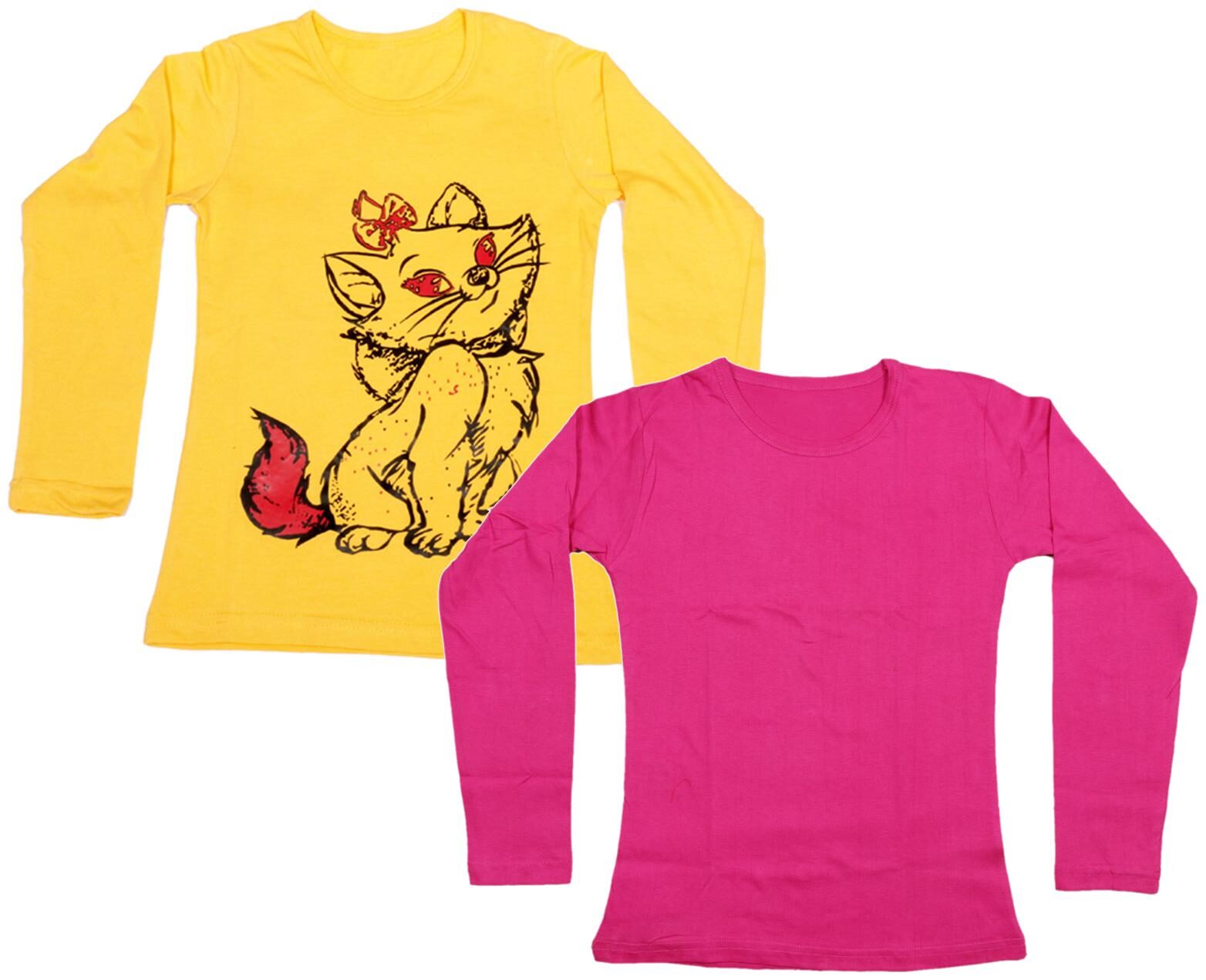 

Indiweaves Girl Cotton Printed T shirt - Multi
