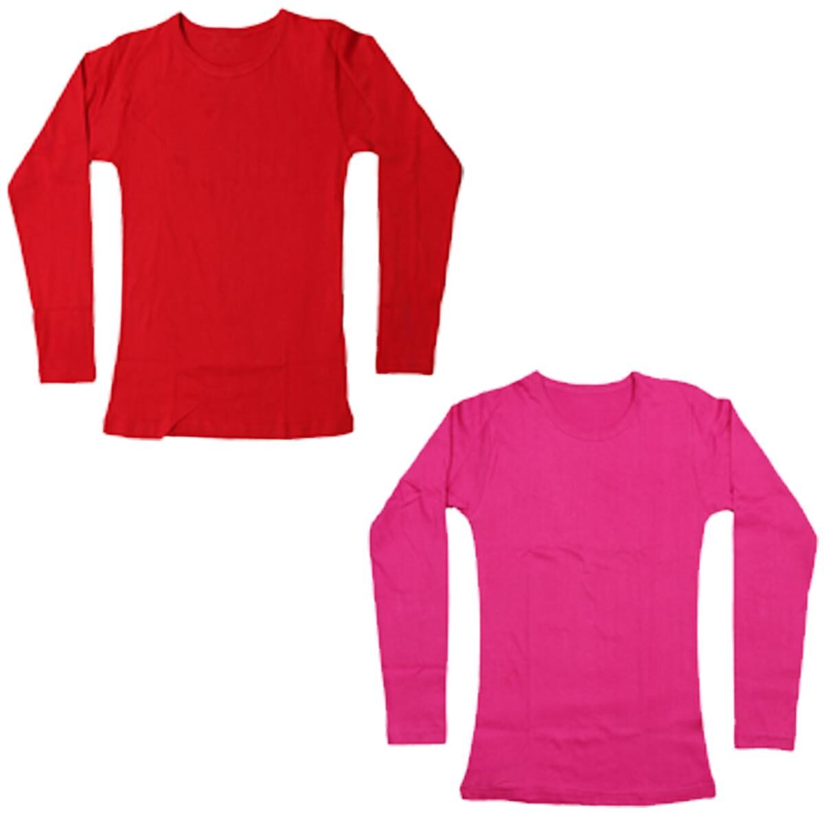 

Indiweaves Girl Cotton Solid T shirt - Pink