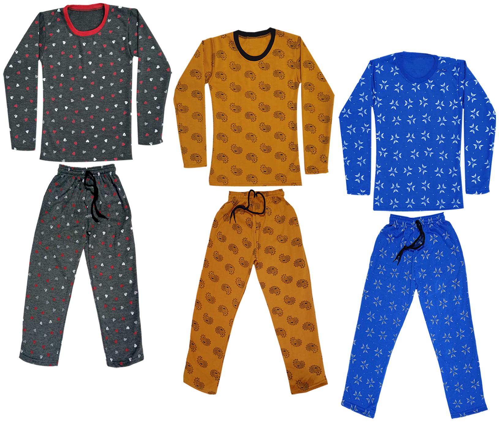 

Indiweaves Girl Wool Top Bottom Set - Multi