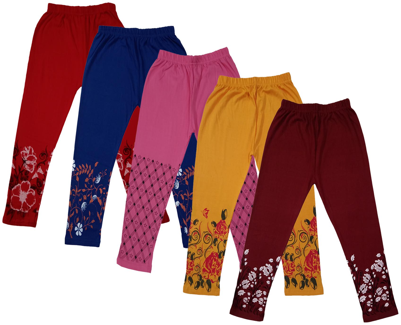 

Indiweaves Girl Cotton Printed Capri - Multi