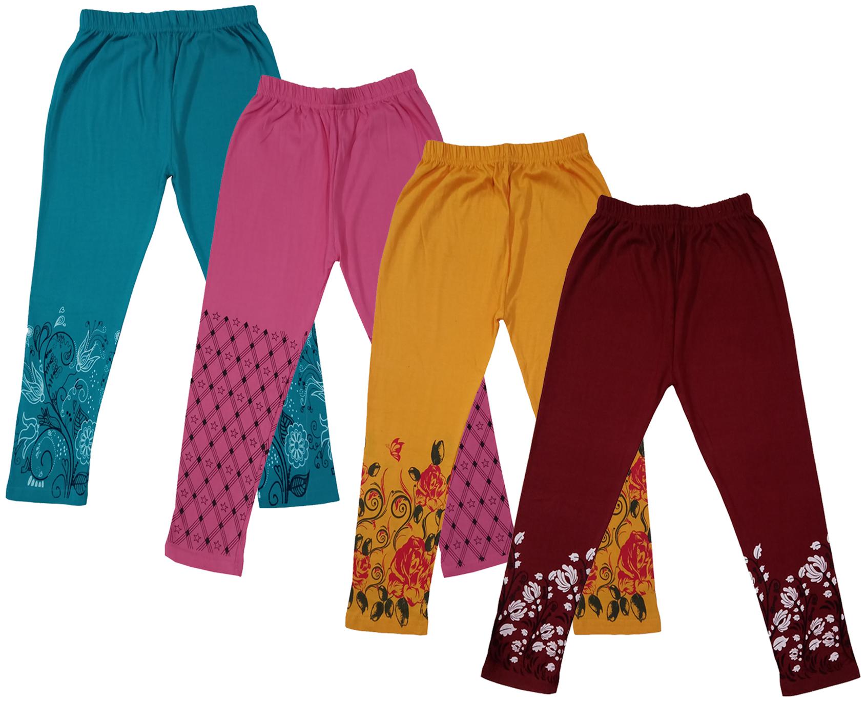 

Indiweaves Girl Cotton Printed Capri - Multi