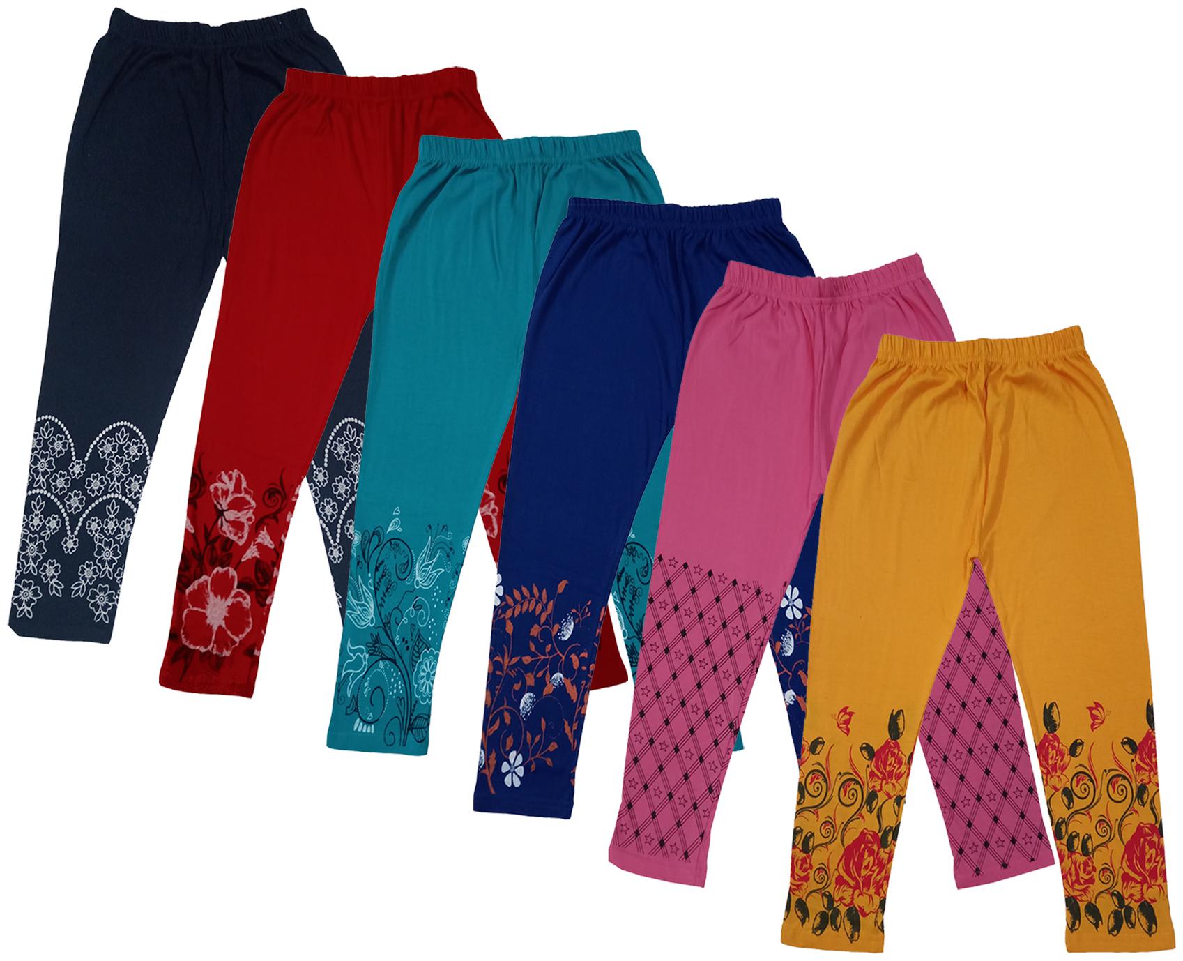 

Indiweaves Girl Cotton Printed Capri - Multi