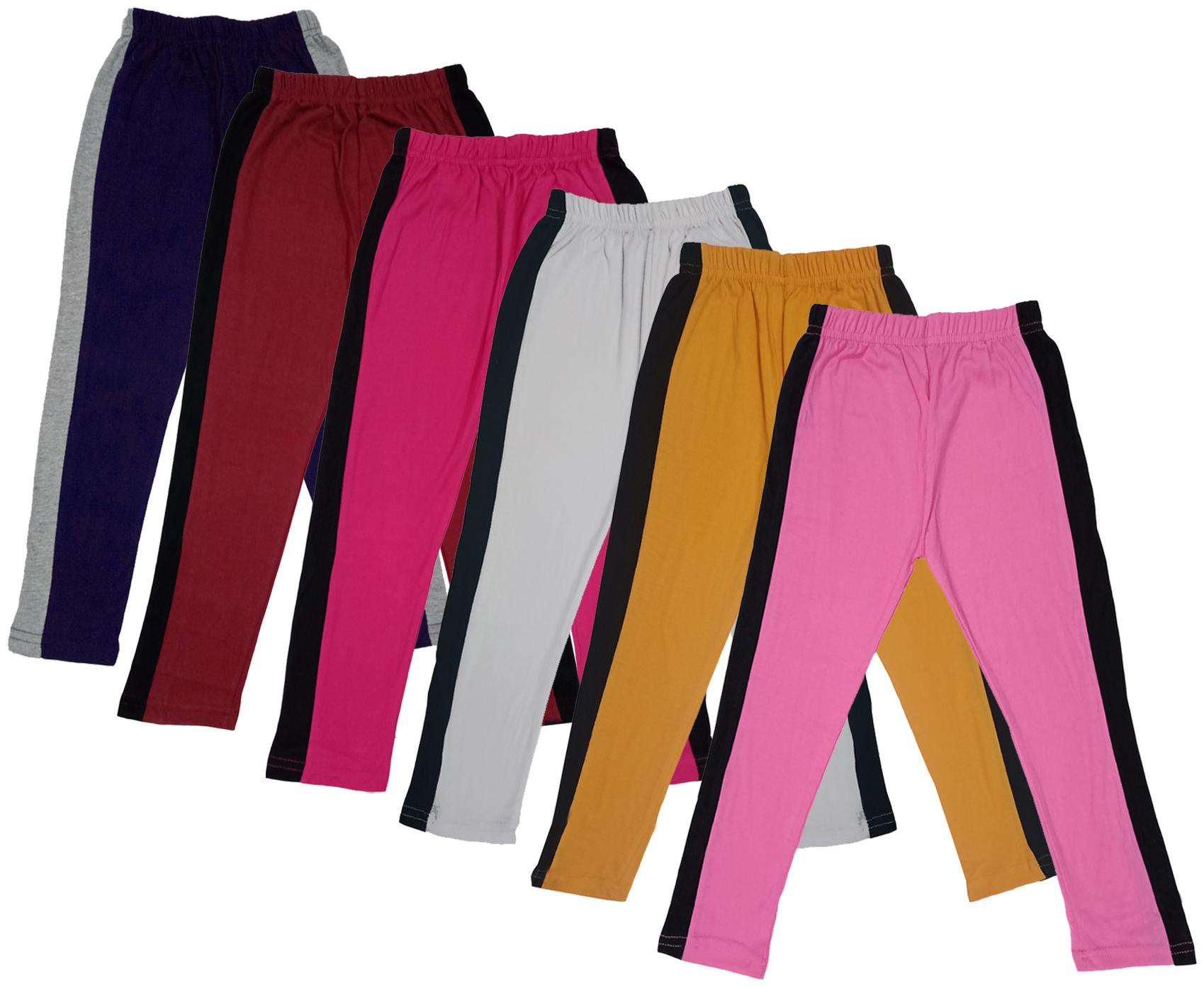 

Indiweaves Girl Cotton Solid Capri - Multi