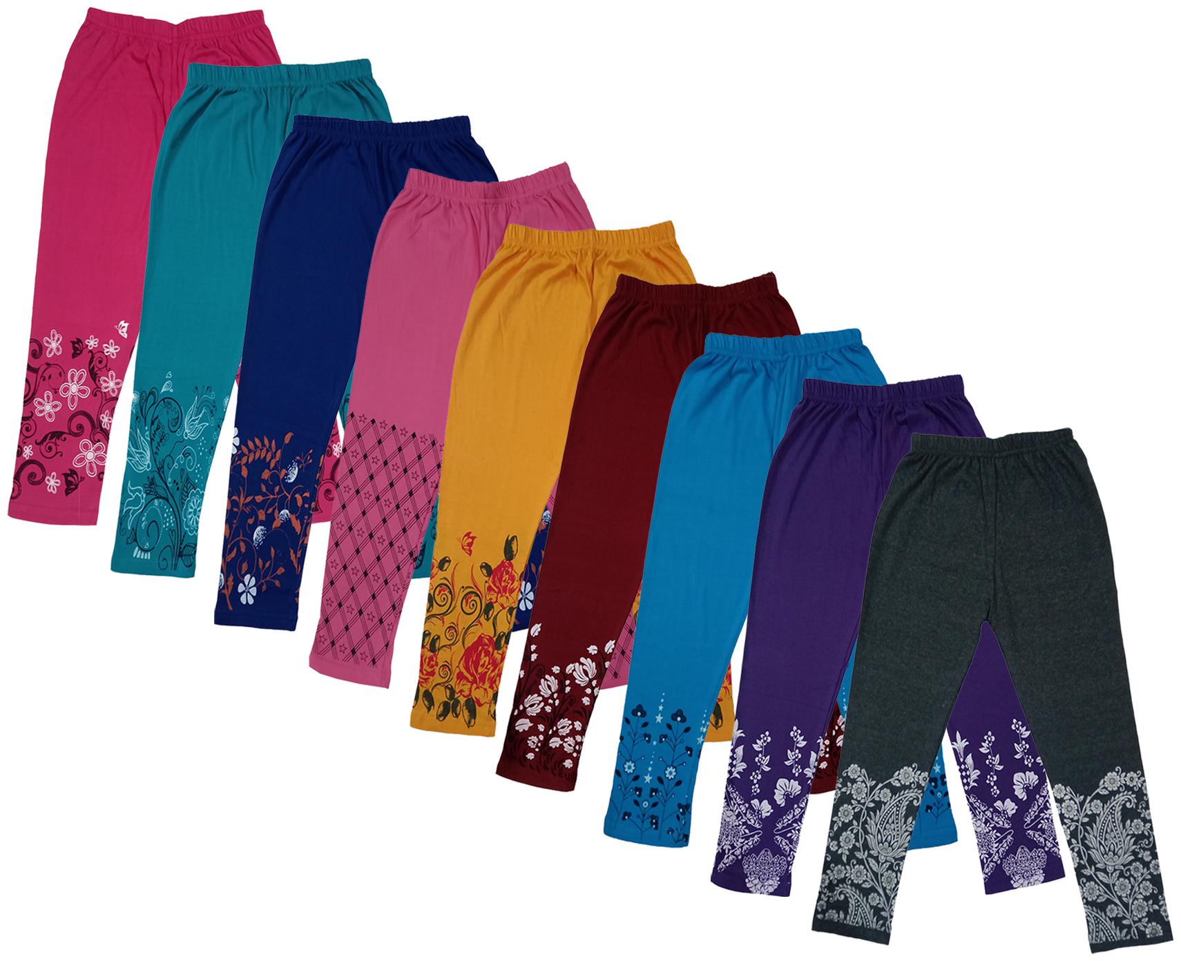 

Indiweaves Girl Cotton Printed Capri - Multi