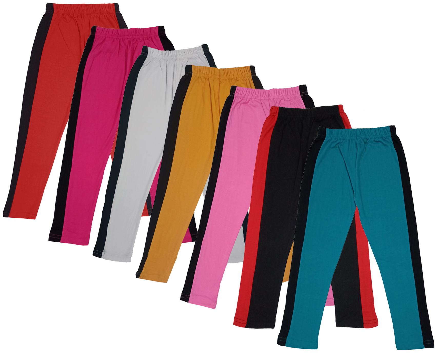 

Indiweaves Girl Cotton Solid Capri - Multi
