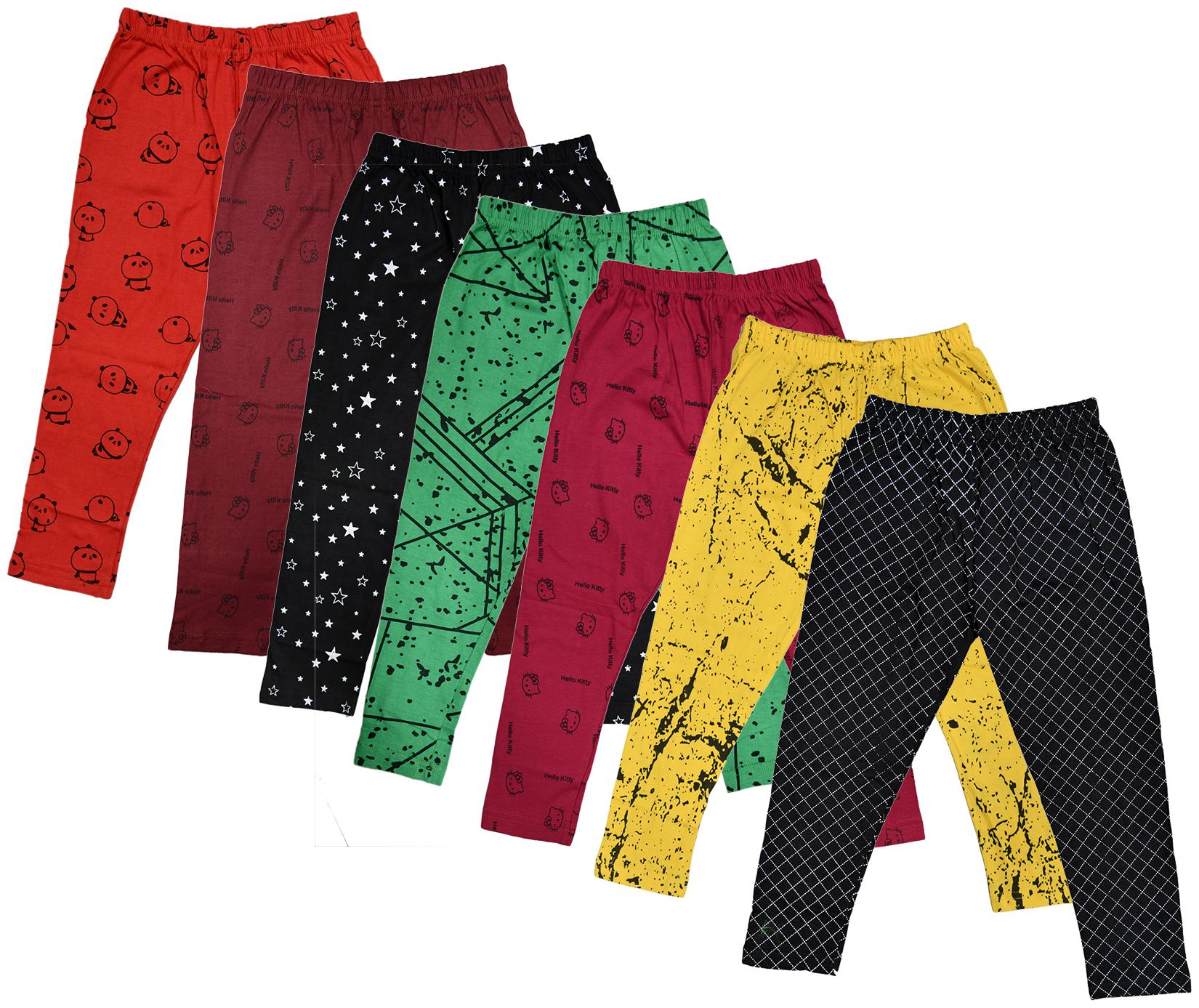 

Indiweaves Girl Cotton Printed Capri - Multi