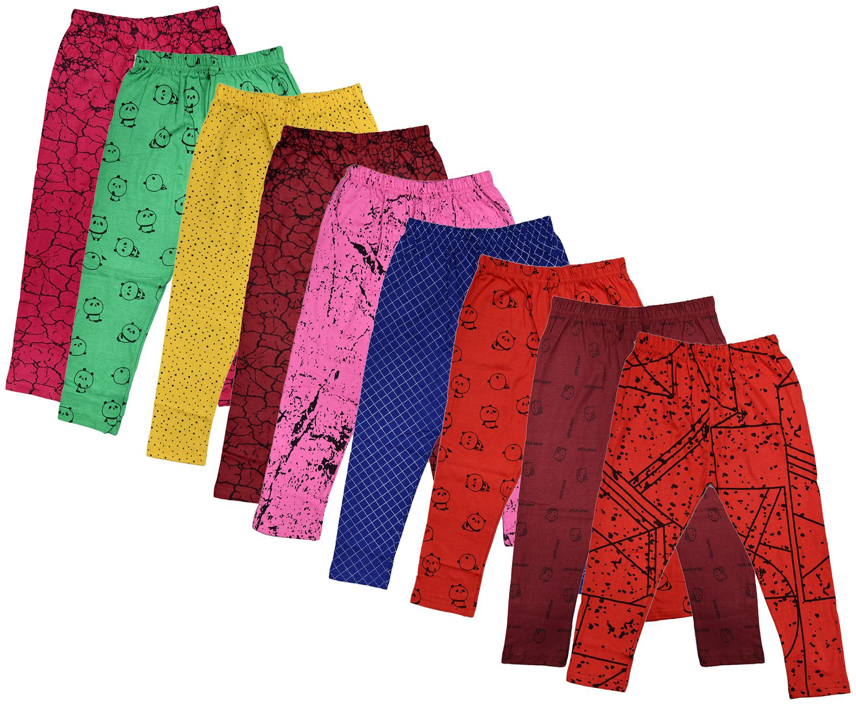 

Indiweaves Girl Cotton Printed Capri - Multi