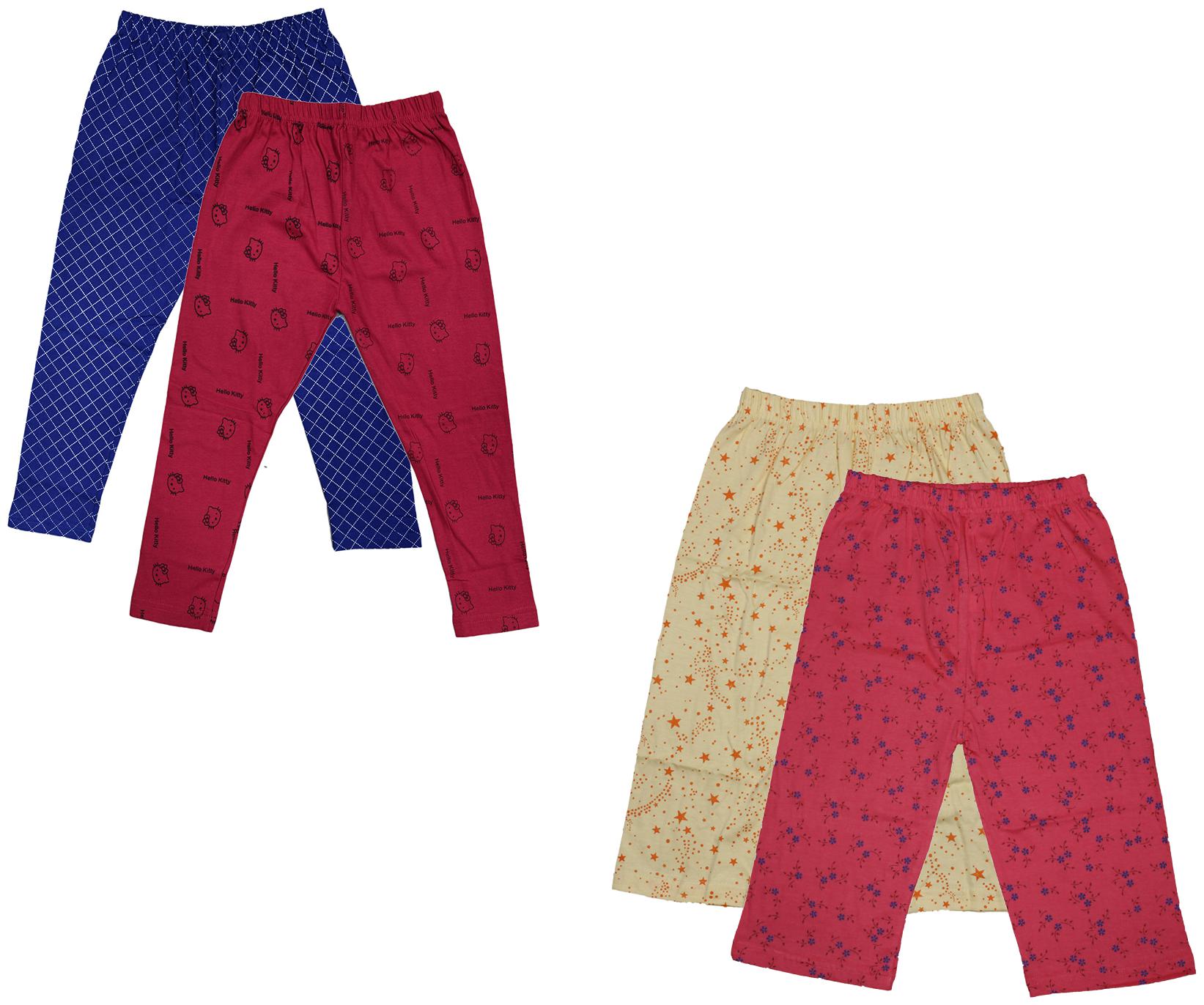 

Indiweaves Girl Cotton Printed Capri - Multi
