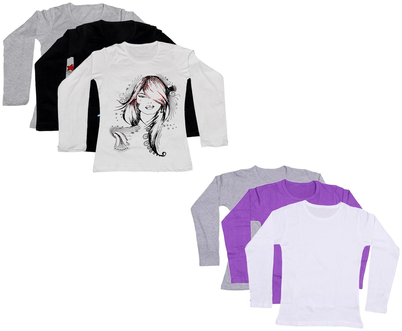 

Indiweaves Girl Cotton Printed T shirt - Multi