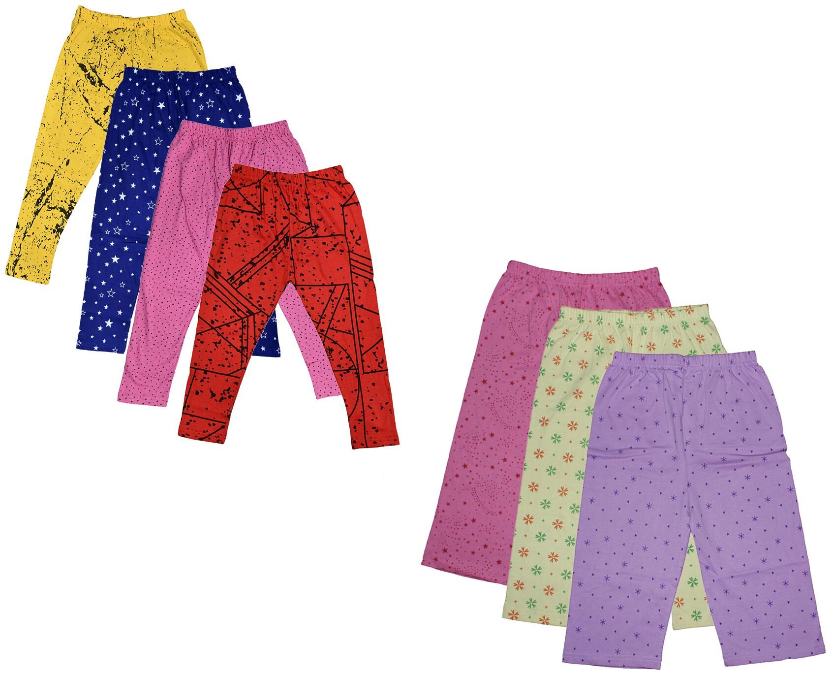

Indiweaves Girl Cotton Printed Capri - Multi