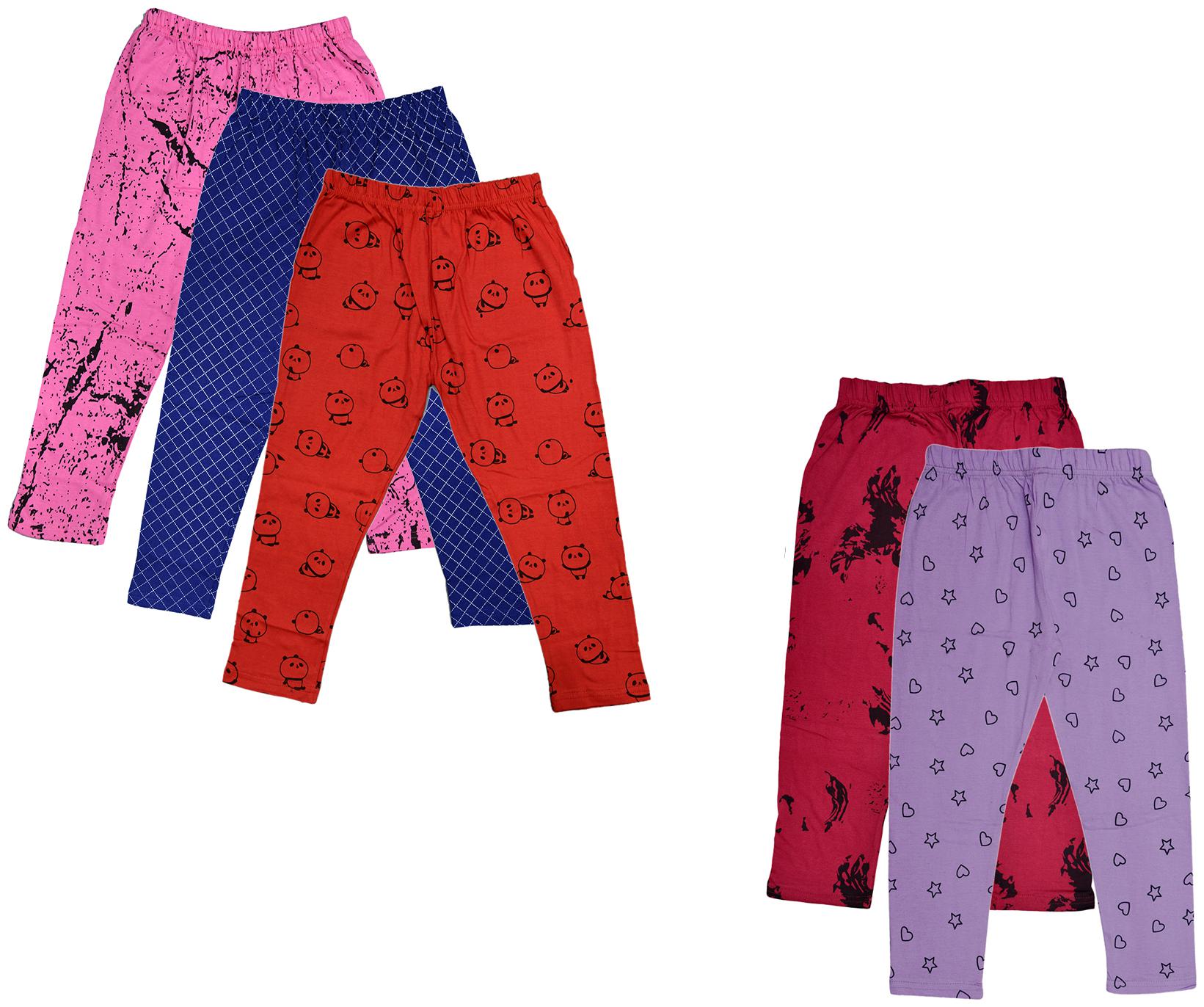 

Indiweaves Girl Cotton Printed Capri - Multi