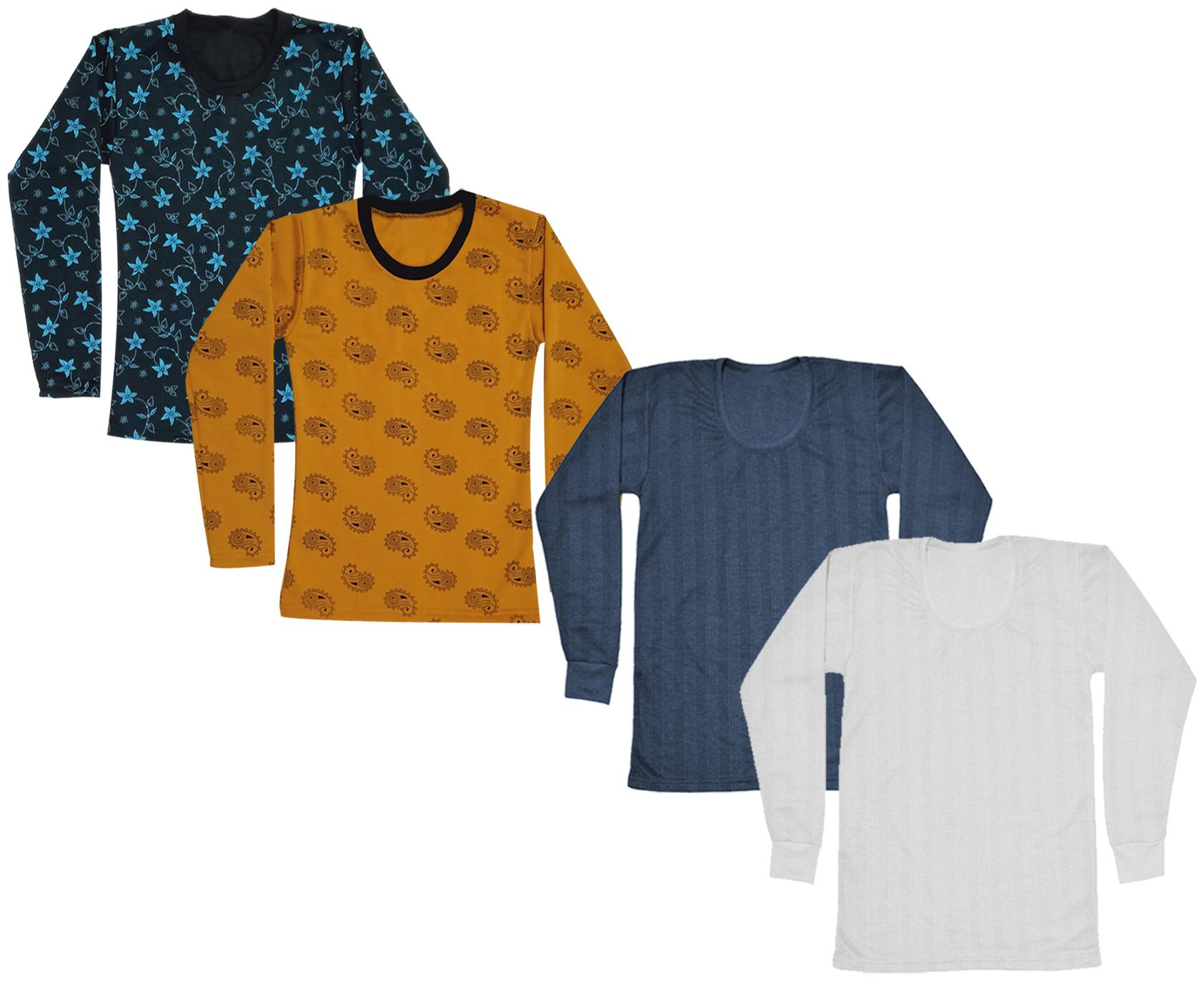 

Indiweaves Girl Wool Printed T shirt - Multi