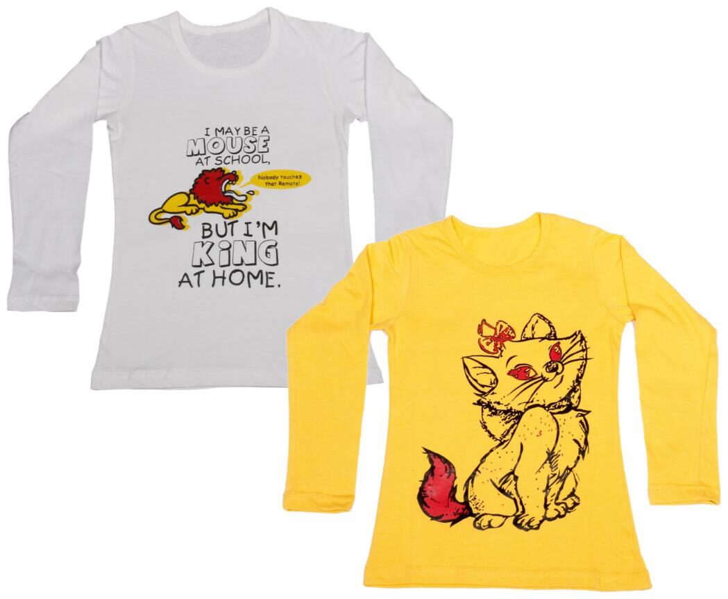 

Indiweaves Girl Cotton Solid Top - Yellow