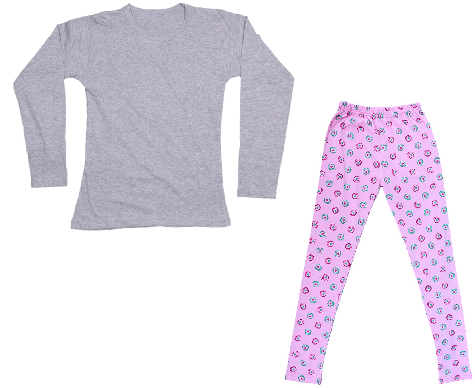 

Indiweaves Girl Cotton Solid T shirt - Multi