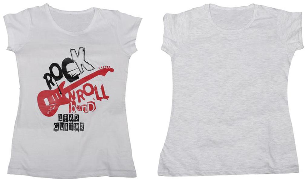

Indiweaves Girl Cotton Solid T shirt - Grey
