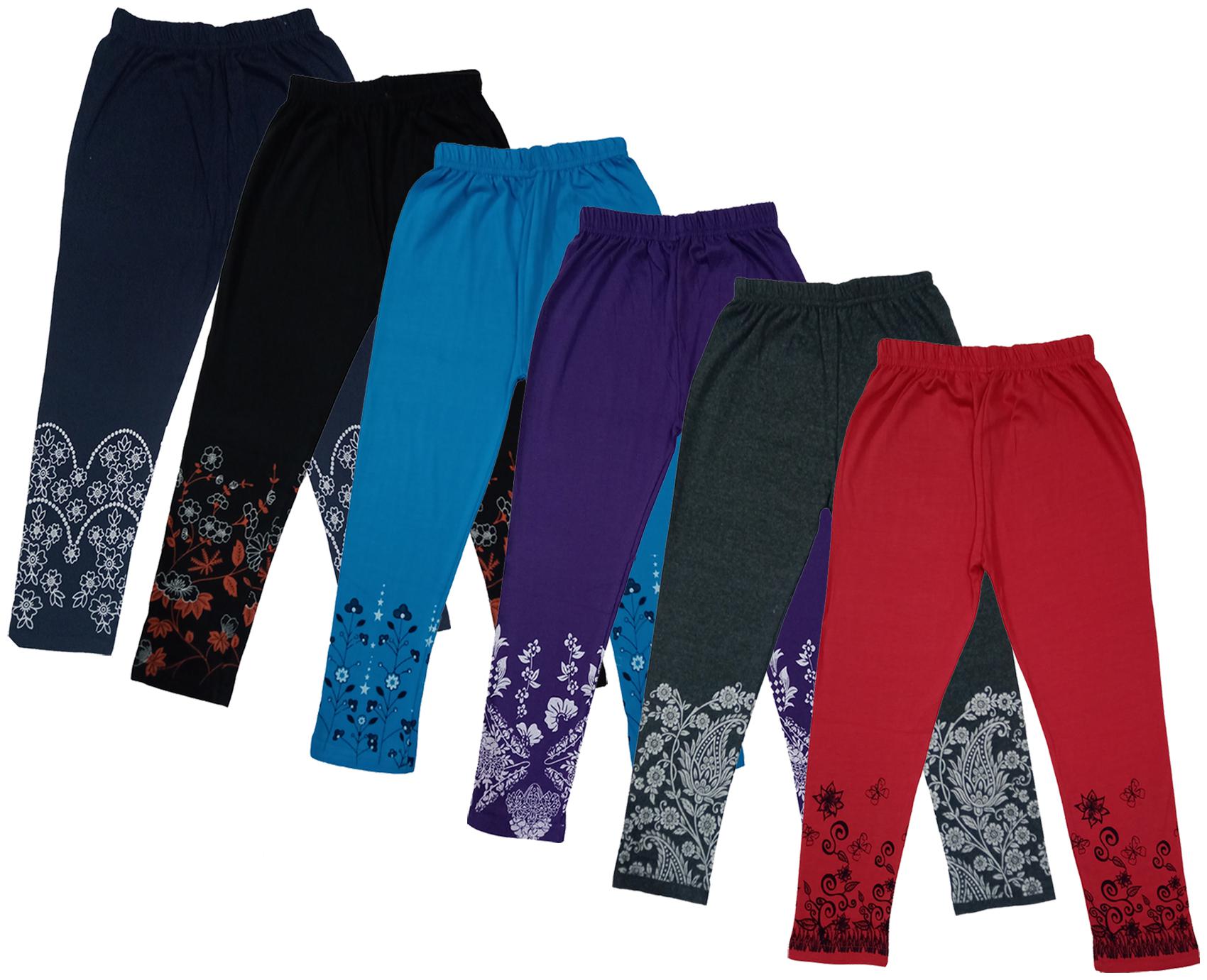 

Indiweaves Girl Cotton Printed Capri - Multi