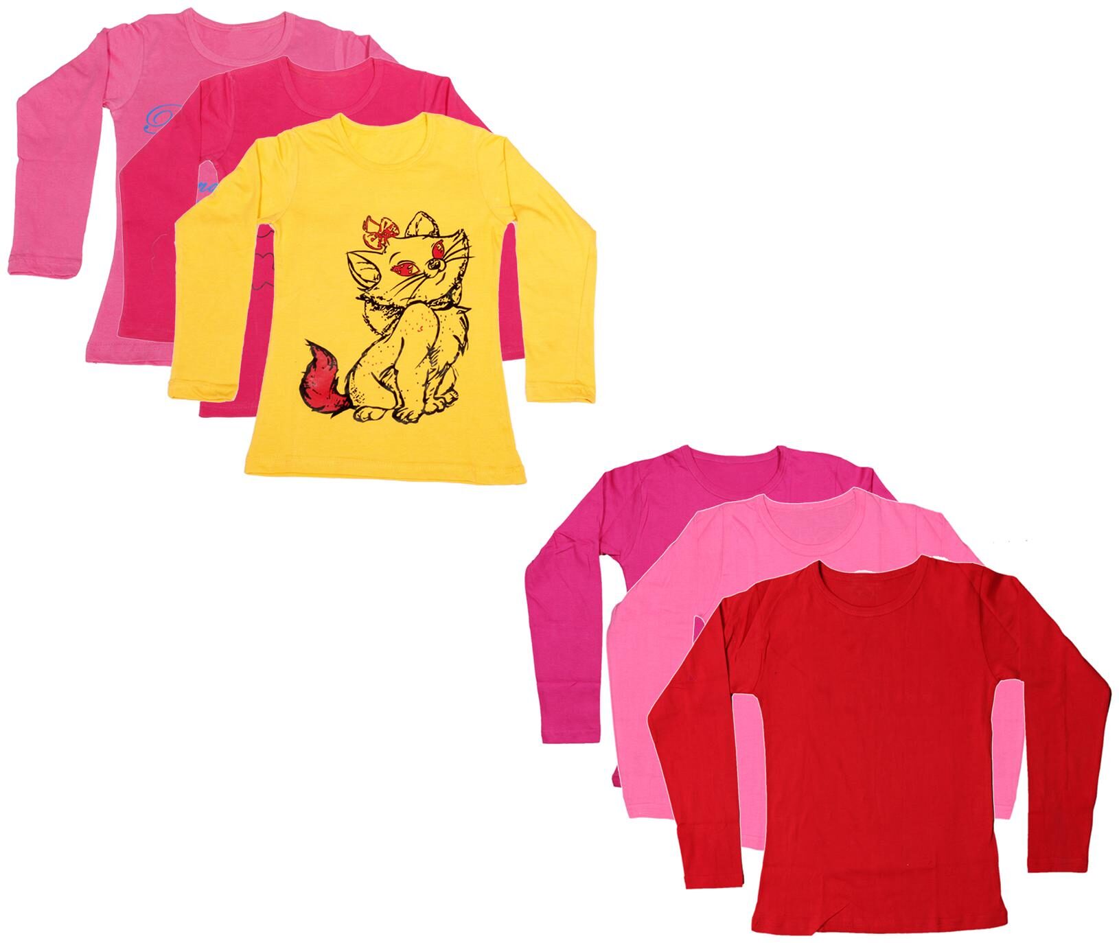 

Indiweaves Girl Cotton Printed T shirt - Multi