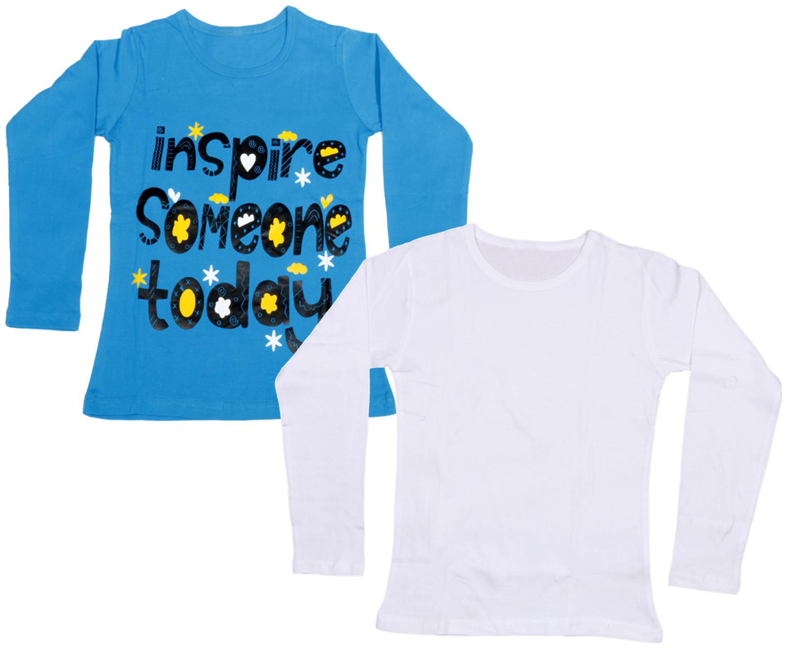 

Indiweaves Girl Cotton Printed T shirt - Multi