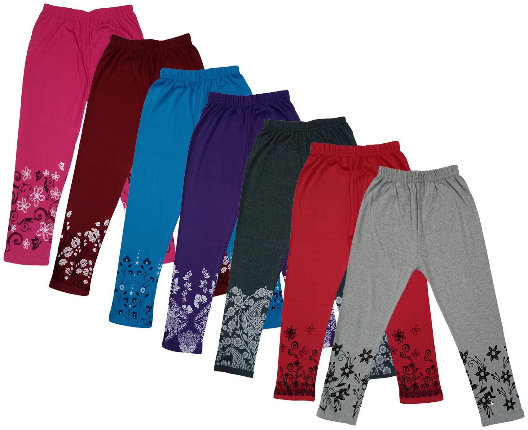 

Indiweaves Girl Cotton Printed Capri - Multi