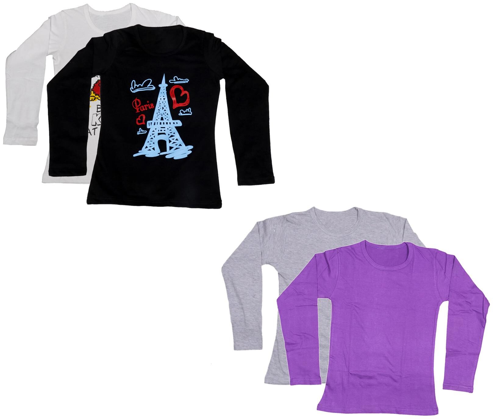 

Indiweaves Girl Cotton Printed T shirt - Multi