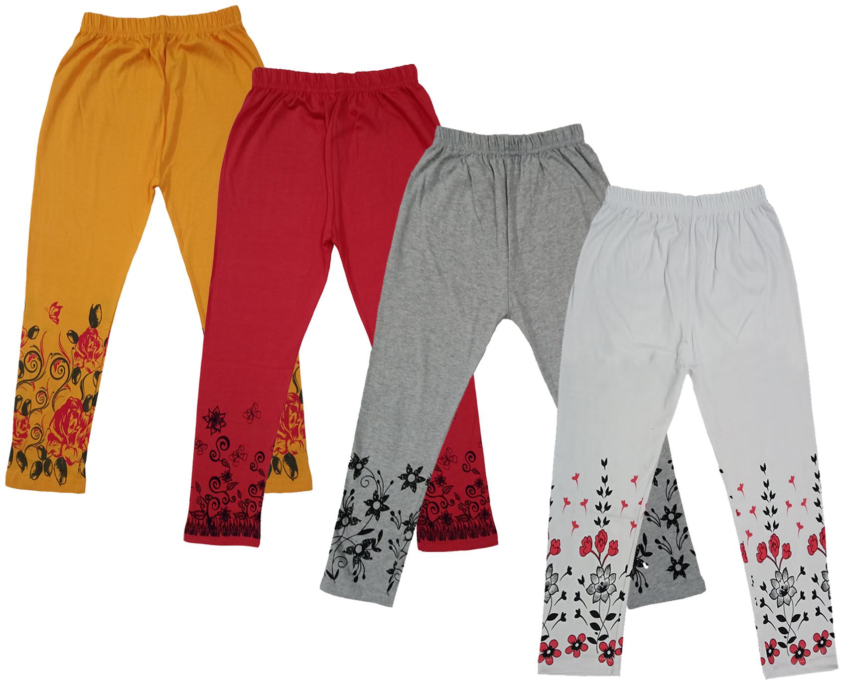 

Indiweaves Girl Cotton Printed Capri - Multi