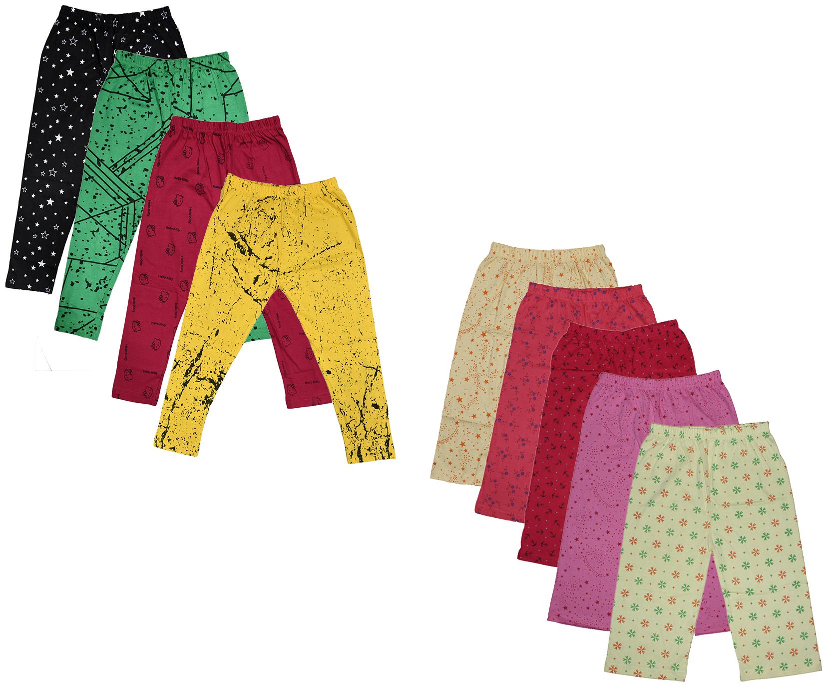 

Indiweaves Girl Cotton Printed Capri - Multi