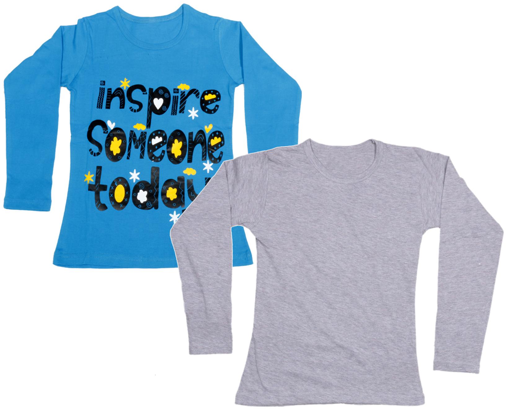 

Indiweaves Girl Cotton Printed T shirt - Multi