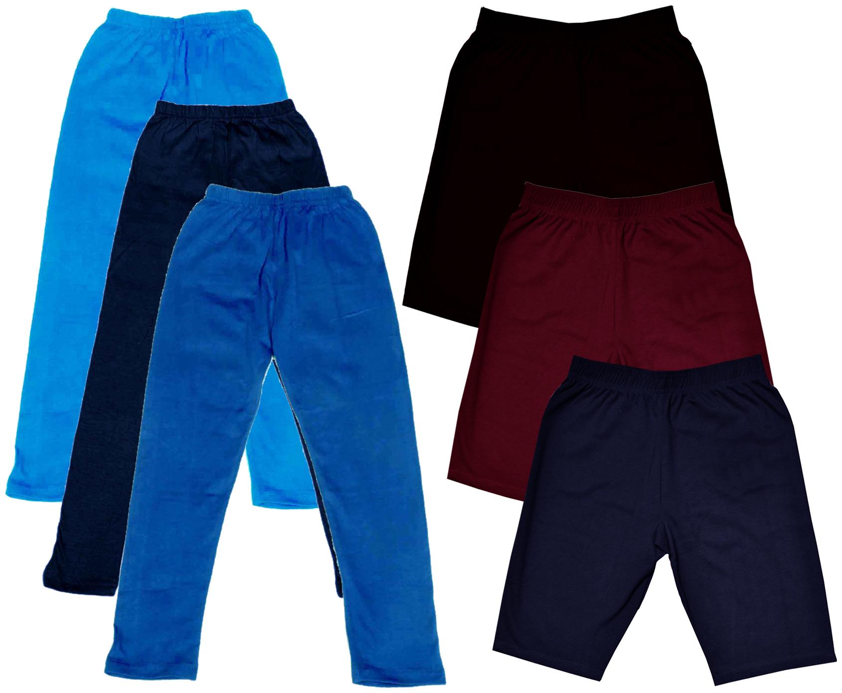 

Indiweaves Girl Cotton Solid Regular shorts - Multi