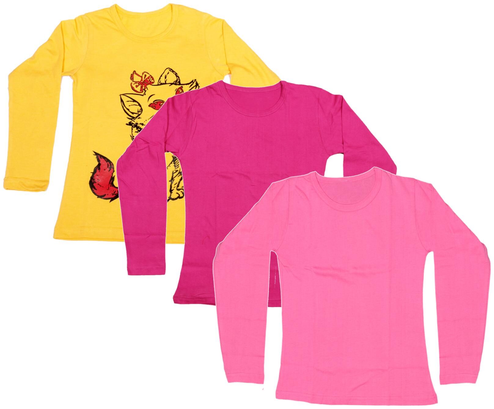 

Indiweaves Girl Cotton Printed T shirt - Multi