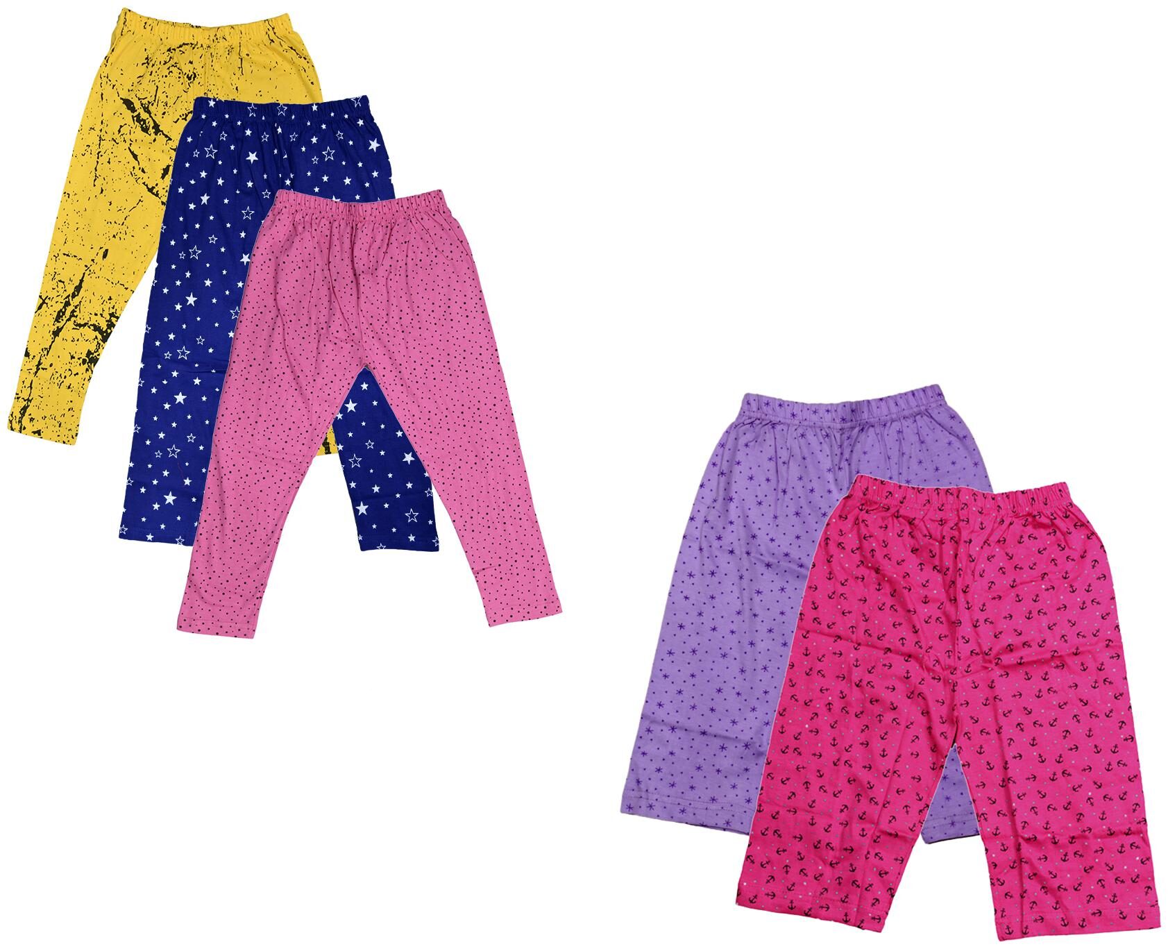 

Indiweaves Girl Cotton Printed Capri - Multi