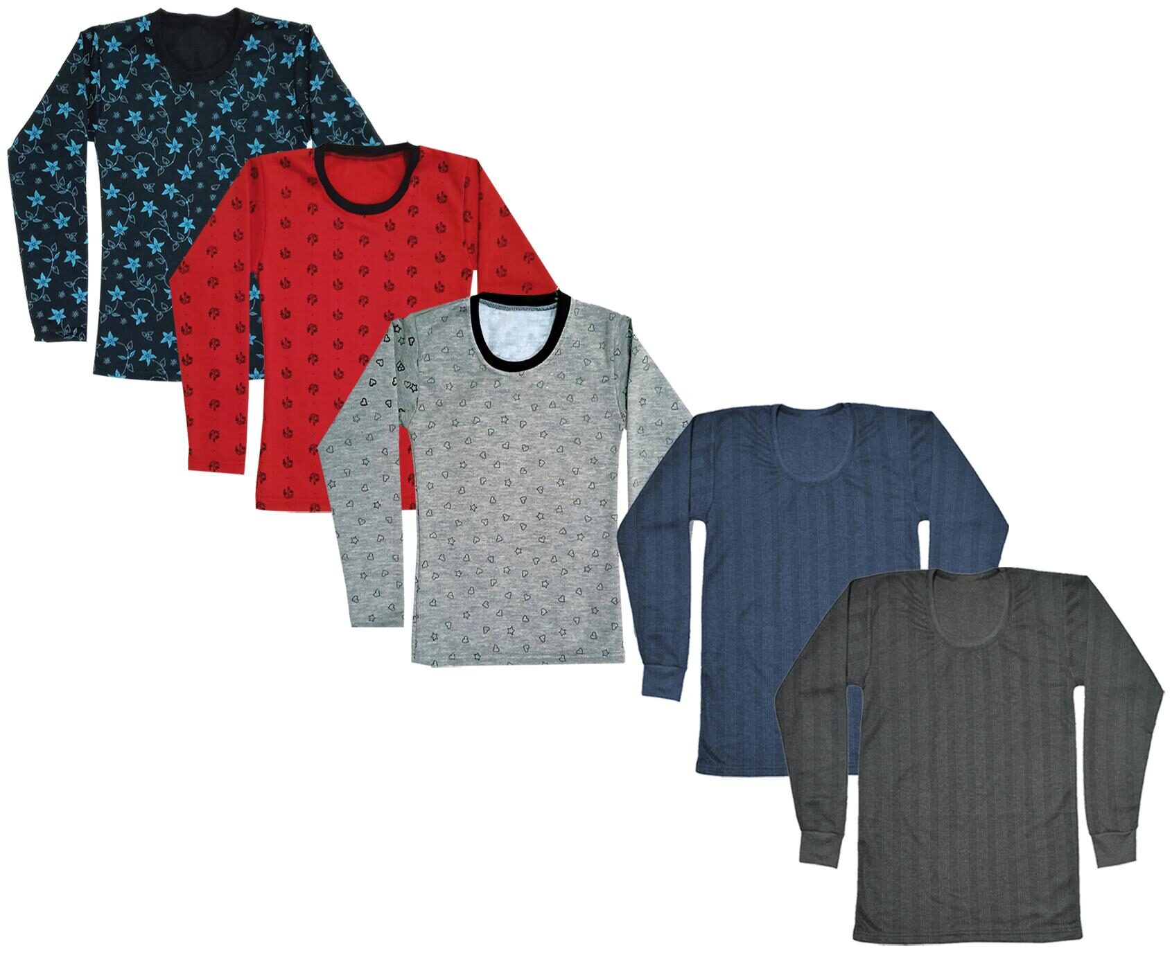 

Indiweaves Girl Wool Printed T shirt - Multi