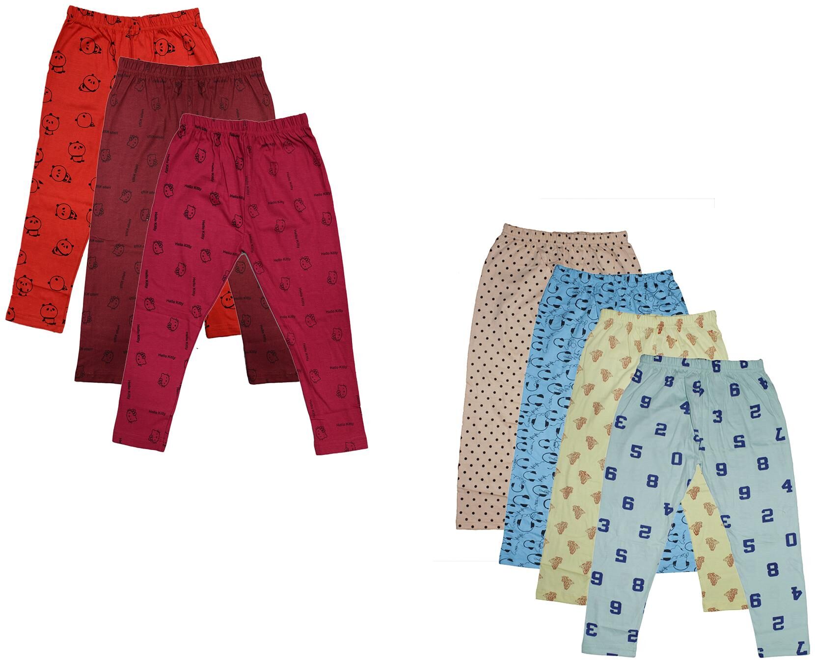 

Indiweaves Girl Cotton Printed Capri - Multi