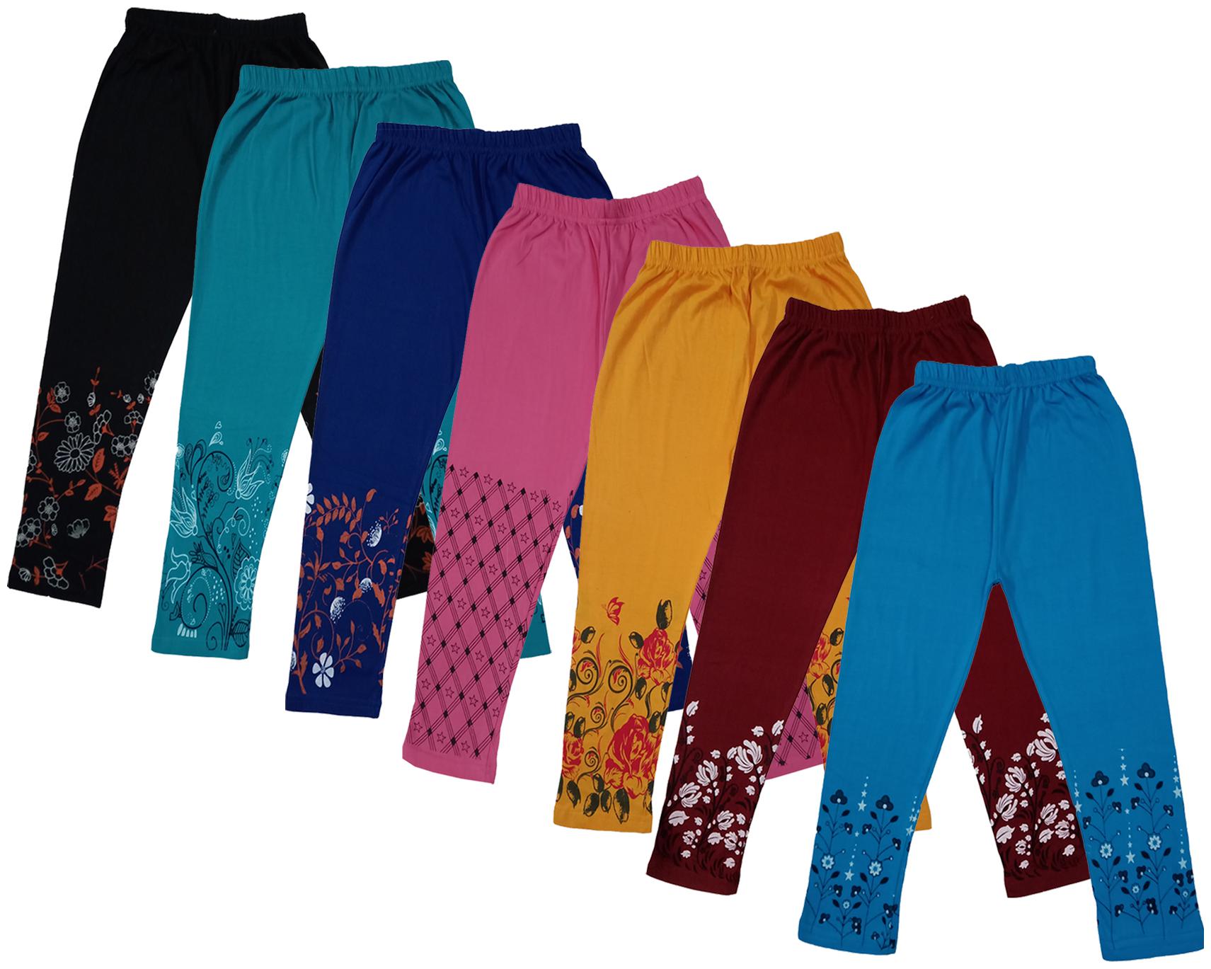 

Indiweaves Girl Cotton Printed Capri - Multi