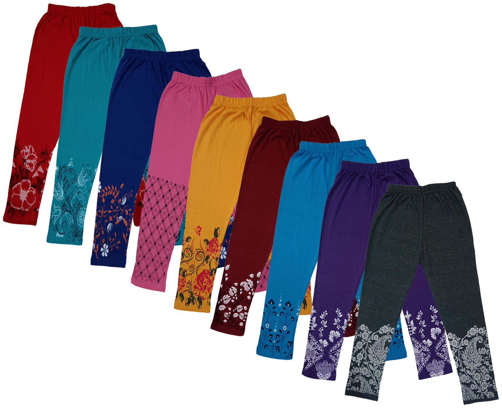 

Indiweaves Girl Cotton Printed Capri - Multi