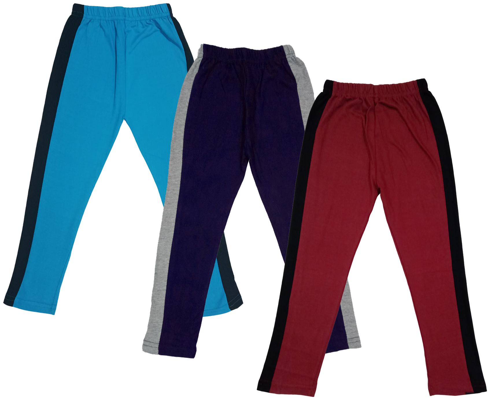 

Indiweaves Girl Cotton Solid Capri - Multi