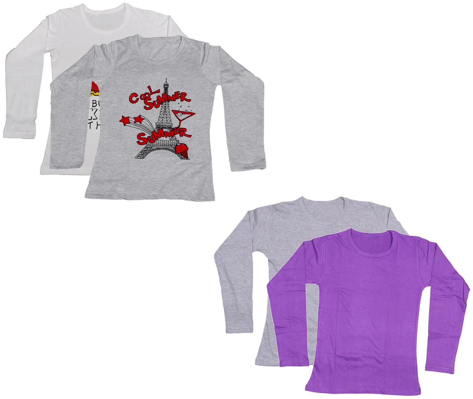 

Indiweaves Girl Cotton Printed T shirt - Multi