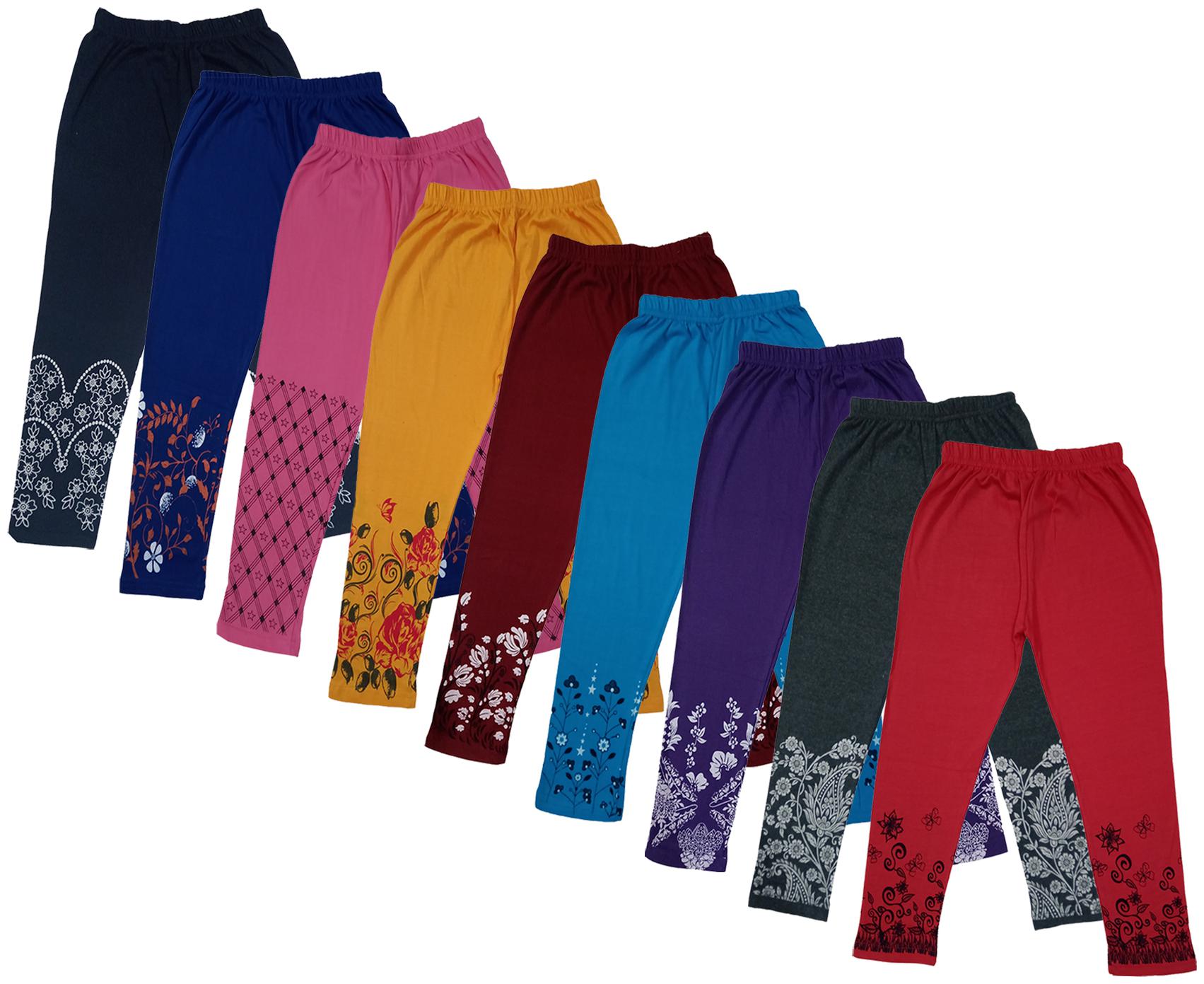 

Indiweaves Girl Cotton Printed Capri - Multi