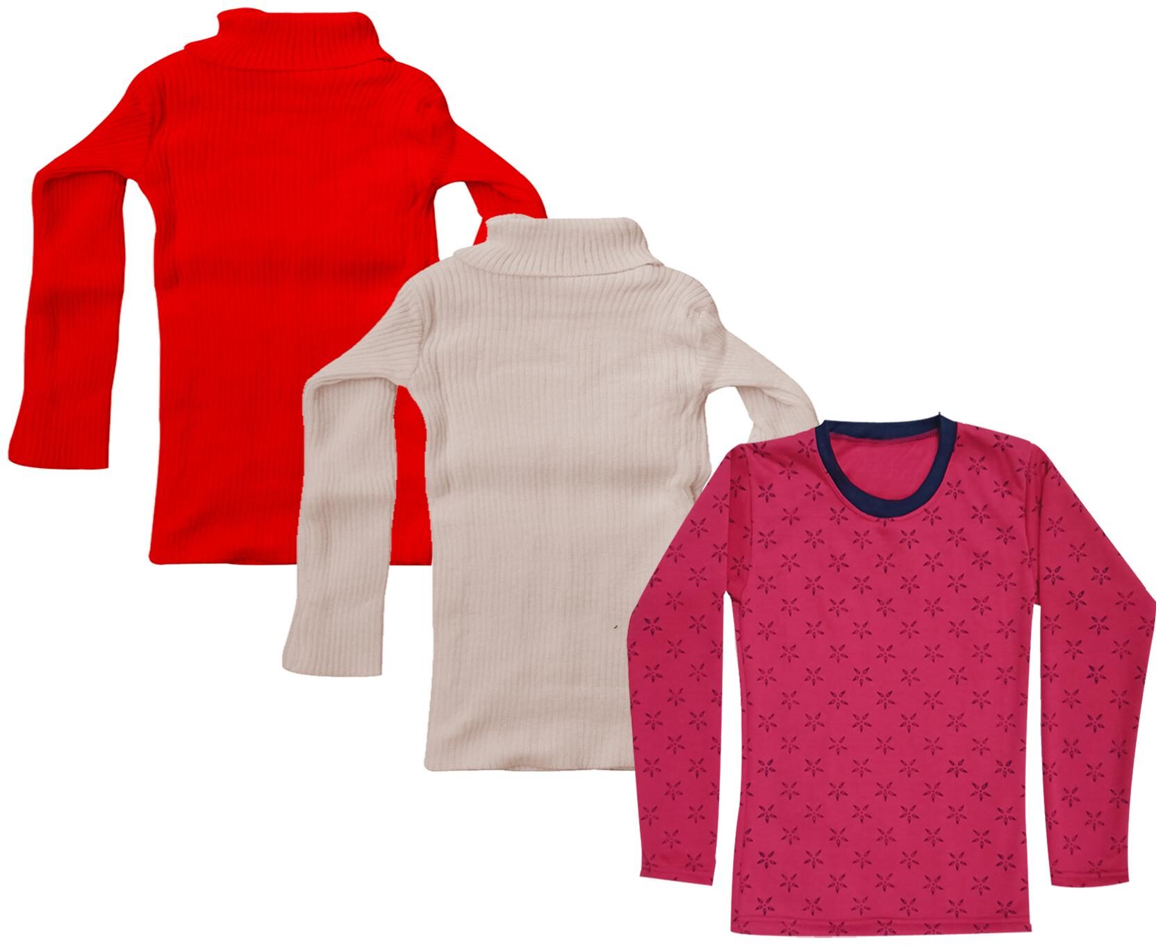 

Indiweaves Girl Wool Printed T shirt - Multi