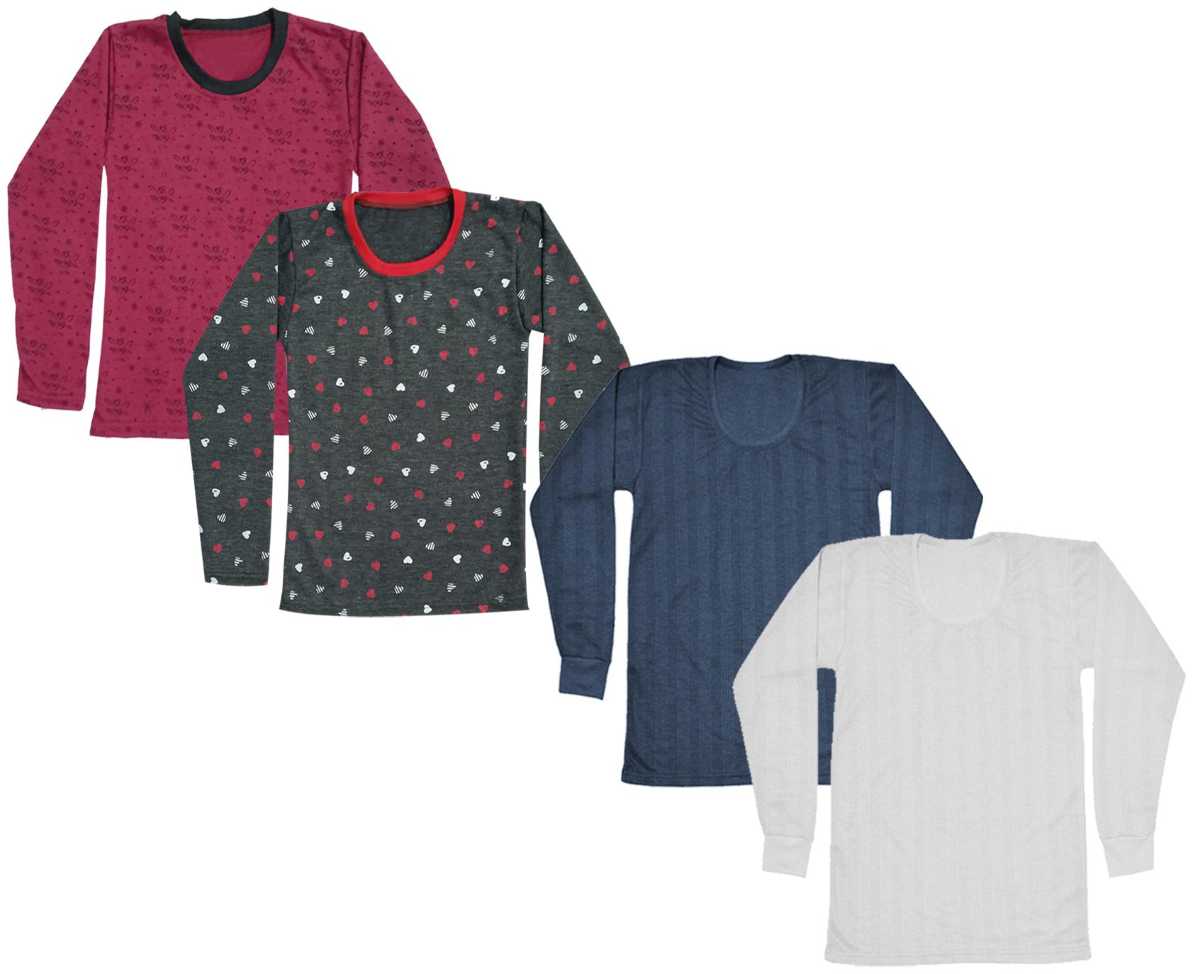 

Indiweaves Girl Wool Printed T shirt - Multi