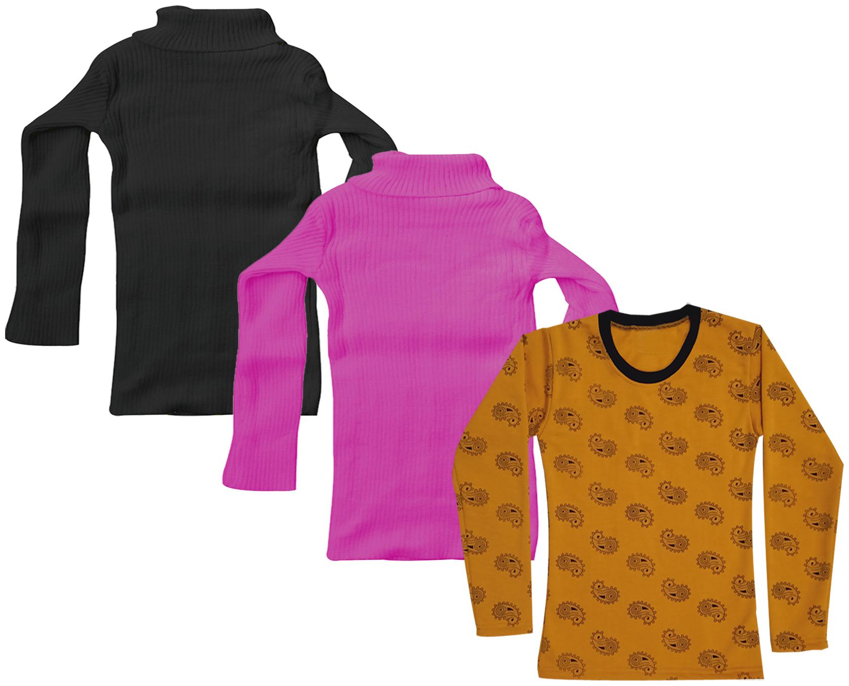 

Indiweaves Girl Wool Printed T shirt - Multi