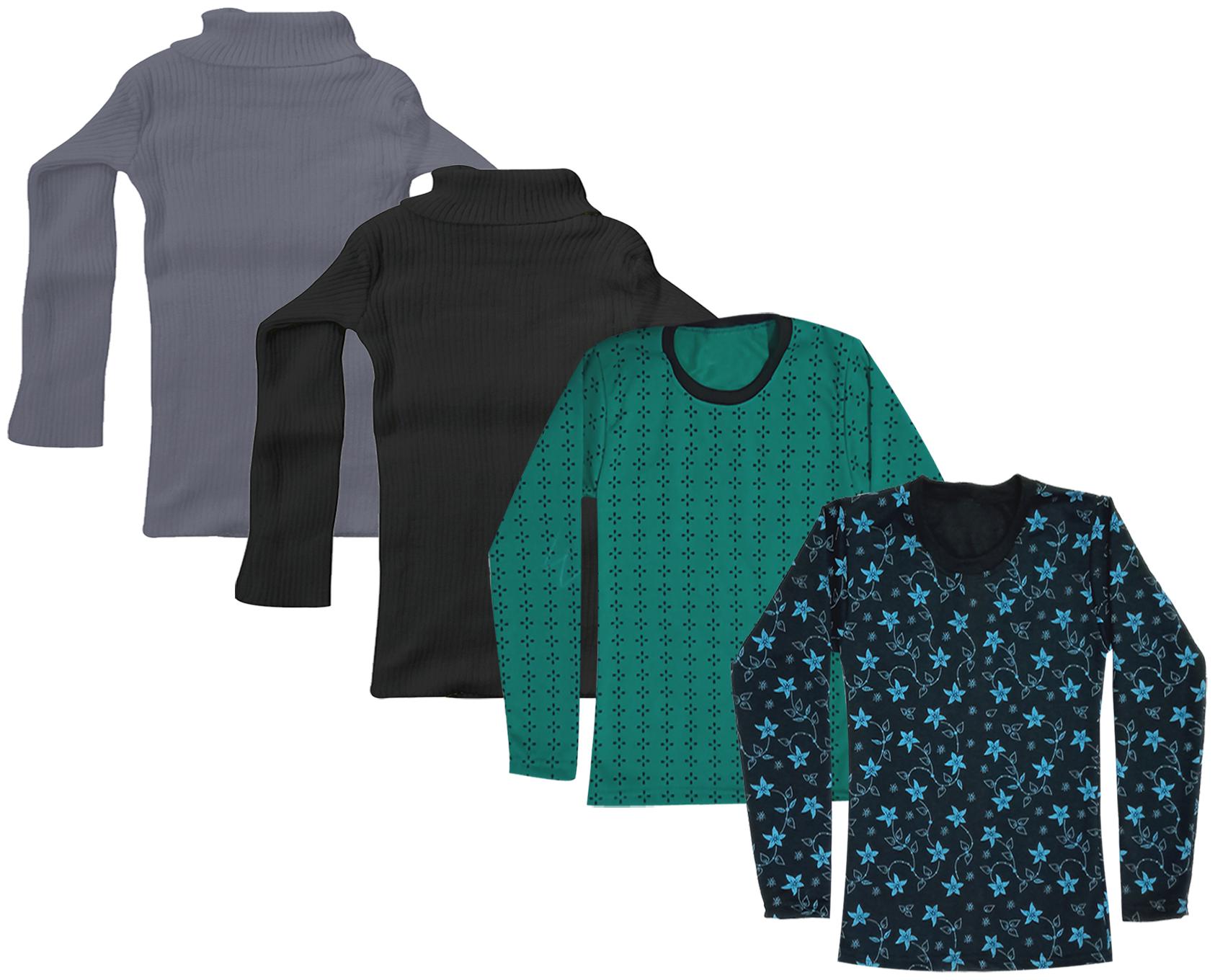 

Indiweaves Girl Wool Printed T shirt - Multi
