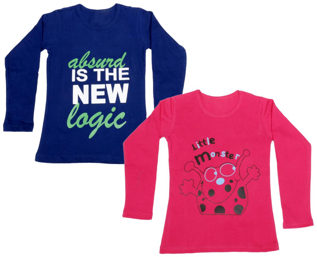

Indiweaves Girl Cotton Solid Top - Pink