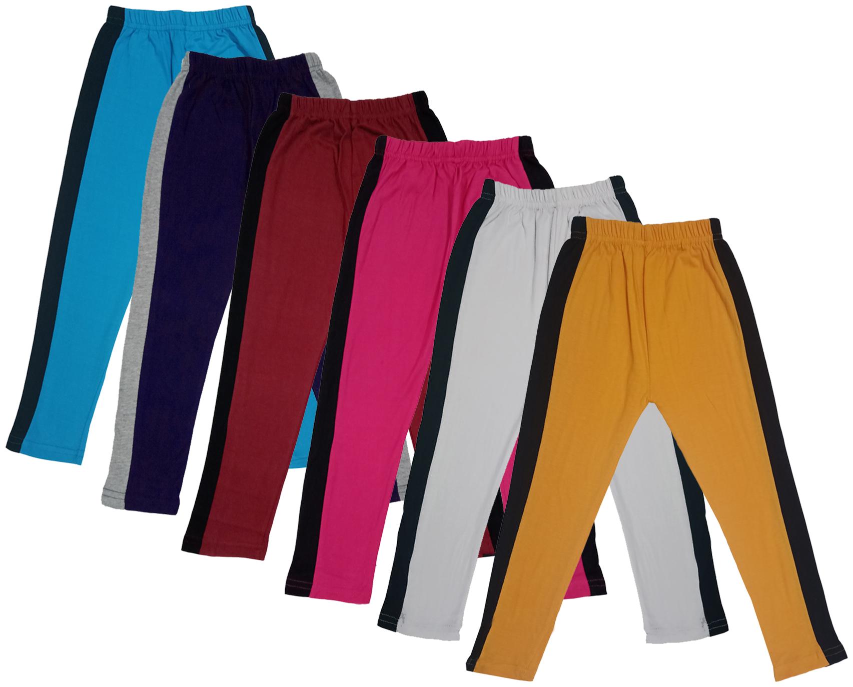 

Indiweaves Girl Cotton Solid Capri - Multi