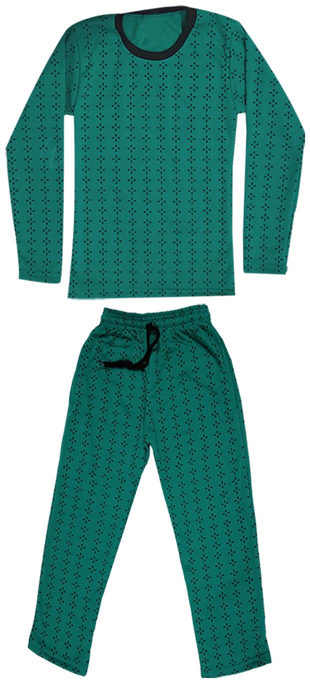 

Indiweaves Girl Wool Top Bottom Set - Green