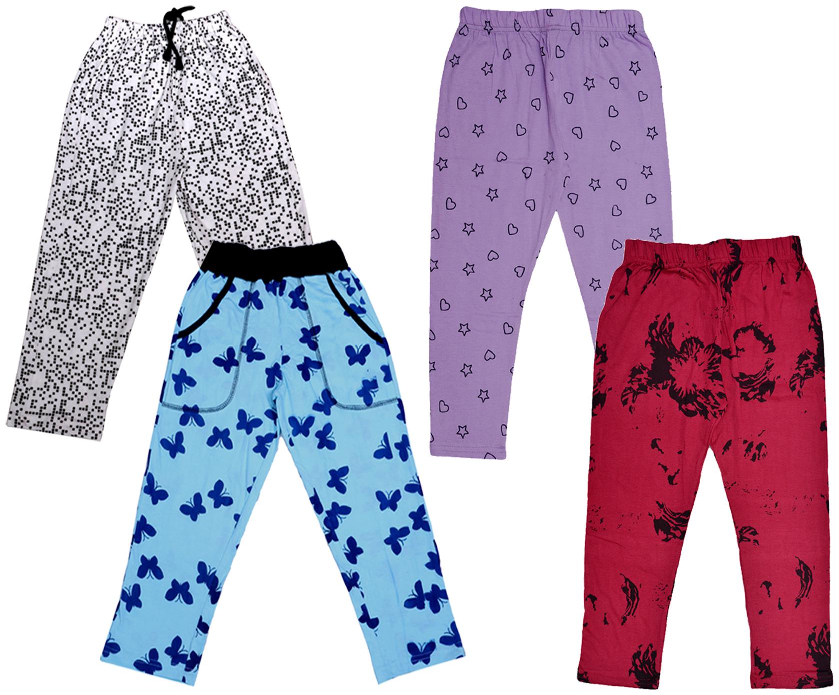 

Indiweaves Girl Cotton Printed Capri - Multi