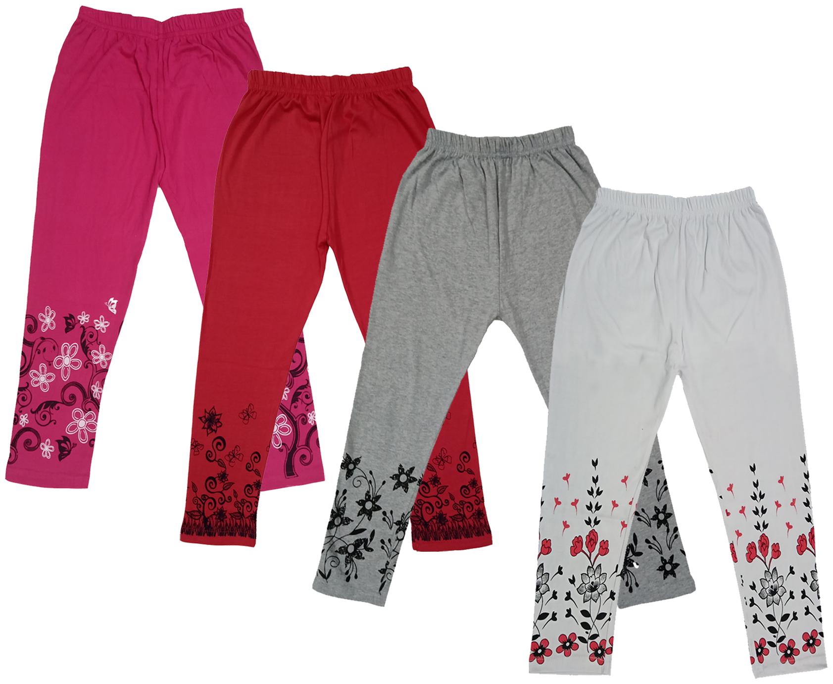 

Indiweaves Girl Cotton Printed Capri - Multi