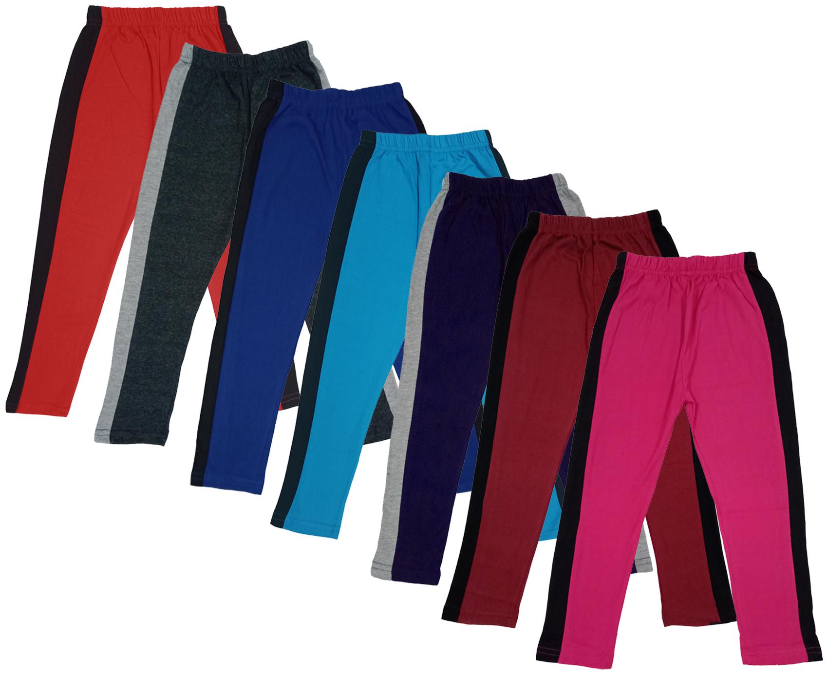 

Indiweaves Girl Cotton Solid Capri - Multi